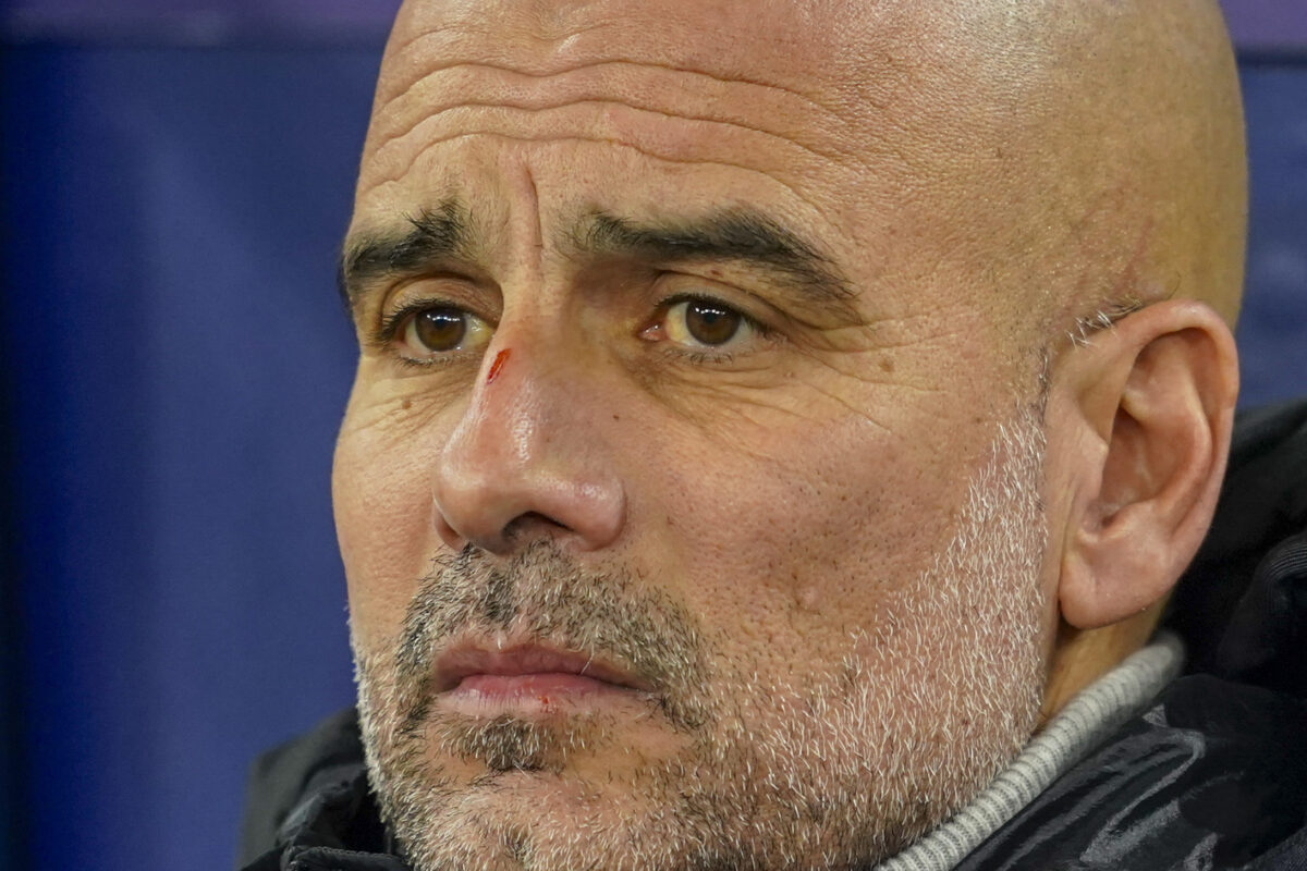 Manchester City manager Pep Guardiola