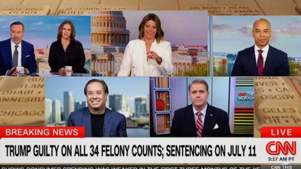 CNN Morning Crew Laughs At 'Pearl-Clutching' About Trump Going To Prison — From Same People Who Chanted 'Lock Her Up!'