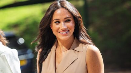 Meghan Markle, the Duchess of Sussex arrives at the University of Johannesburg