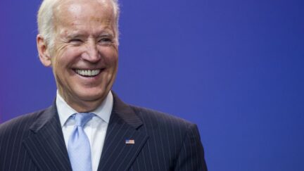 joe biden laughing