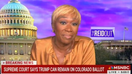 Joy Reid Says Liberal SCOTUS Throwing 'Shade, Shade, and More Shade'