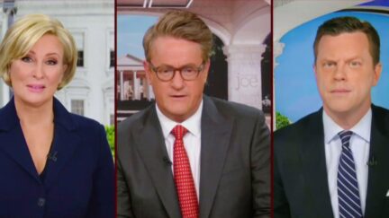 Mika Brzezinski Joe Scarborough Willie Geist rip David Perdue