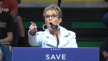 Sarah Palin at Trump Rally in Alaska