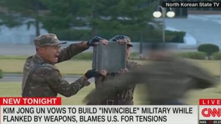 North Korea military drill