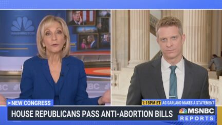 Andrea Mitchell and Garrett Haake