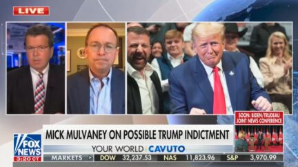 Mick Mulvaney with Neil Cavuto