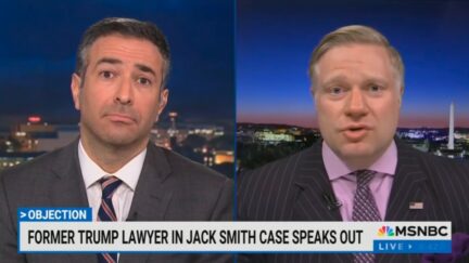 Ari Melber and Tim Parlatore