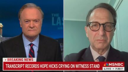 Lawrence O'Donnell and Andrew Weissmann
