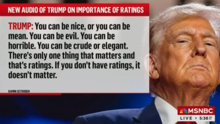 Trump on ratings