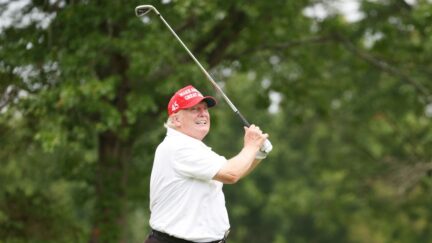 CNN Reports Trump Visiting D.C. to Golf