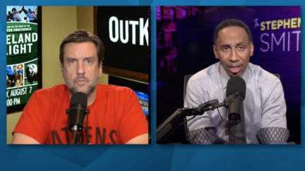 Stephen A. Smith and Clay Travis