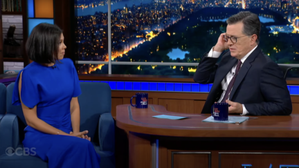 Alex Wagner Tells Colbert Trump Is No 'Master Brander'